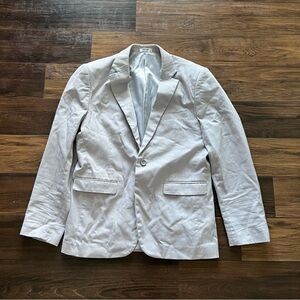 Pale Blue Oversized Blazer